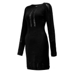 Sukienka OLAVOGA PAM 2026 czarna - maWer Fashion