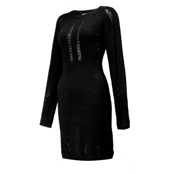 Sukienka OLAVOGA PAM 2026 czarna - maWer Fashion
