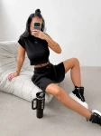 Komplet damski OLAVOGA FARI 2026 czarny  - maWer Fashion