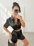 Komplet damski OLAVOGA CLAINY 2026 czarny - maWer Fashion