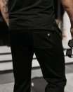 Spodnie męskie OLAVOGA LUON 2026 czarne - maWer Fashion
