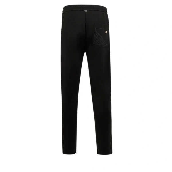 Spodnie męskie OLAVOGA LUON 2026 czarne - maWer Fashion