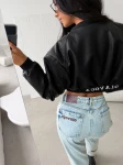 Spodnie damskie jeansy OLAVOGA BISMIN 2026 niebieskie - maWer Fashion