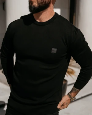 Sweter męski OLAVOGA ALAVOS 2026 czarny