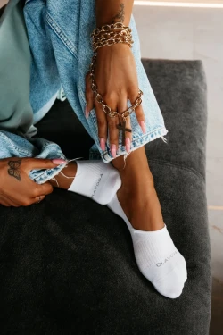 Skarpetki stopki damskie OLAVOGA ARI 2026 ecru