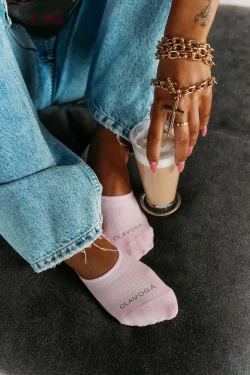Skarpetki stopki damskie OLAVOGA ARI 2026 róż