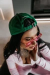 Czapka damska OLAVOAGA TRAVIS 2026 zielona - maWer Fashion