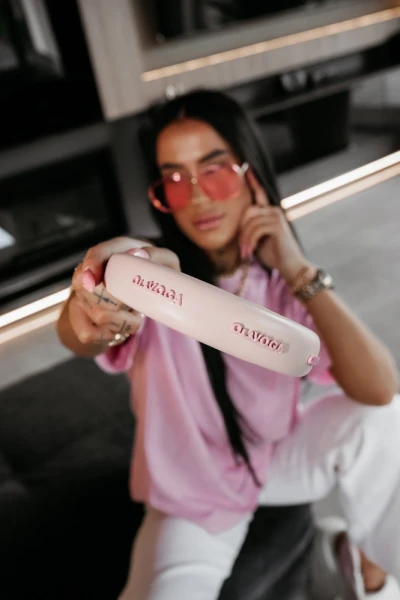 Opaska damska OLAVOGA PURRA 2026 róż - maWer Fashion