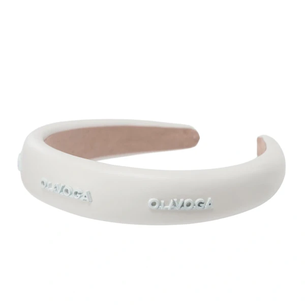 Opaska damska OLAVOGA PURRA 2026 ecru - maWer Fashion