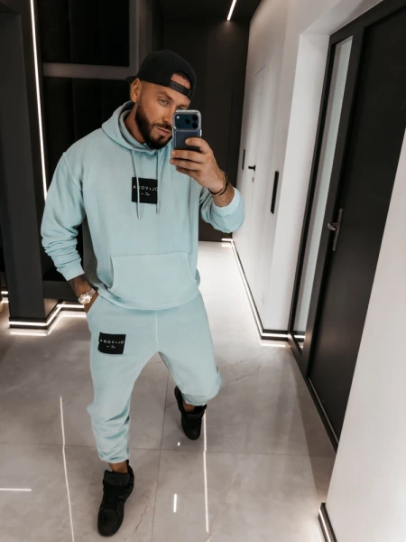 Komplet męski OLAVOGA MARICOL 2026 niebieski  - maWer Fashion