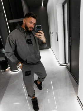 Komplet męski OLAVOGA MARICOL 2026 szary