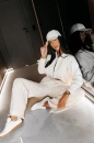 Komplet damski OLAVOGA VEIA 2026 ecru - maWer Fashion