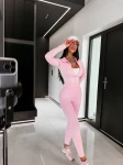 Komplet damski OLAVOGA LASARI 2026 róż  - maWer Fashion