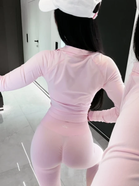 Komplet damski OLAVOGA LASARI 2026 róż  - maWer Fashion