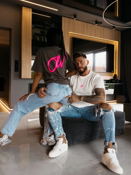 T-shirt unisex olavoga VELMAR 2026 czarny - maWer Fashion