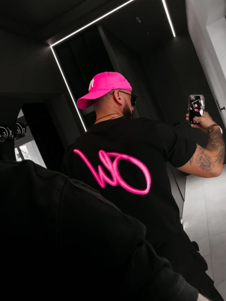 T-shirt unisex olavoga VELMAR 2026 czarny - maWer Fashion