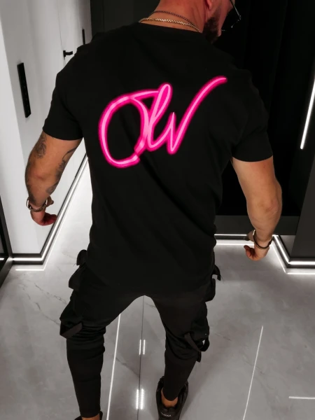 T-shirt unisex olavoga VELMAR 2026 czarny - maWer Fashion