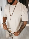 T-shirt męski OLAVOGA BARSON 2026 ecru - maWer Fashion