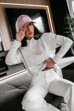 Bluza damska OLAVOGA KIRION 2026 szary