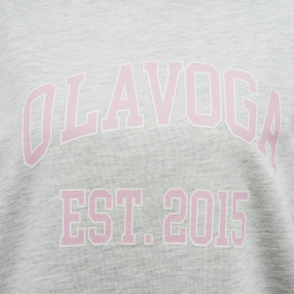 Bluza damska OLAVOGA KIRION 2026 szara - maWer Fashion