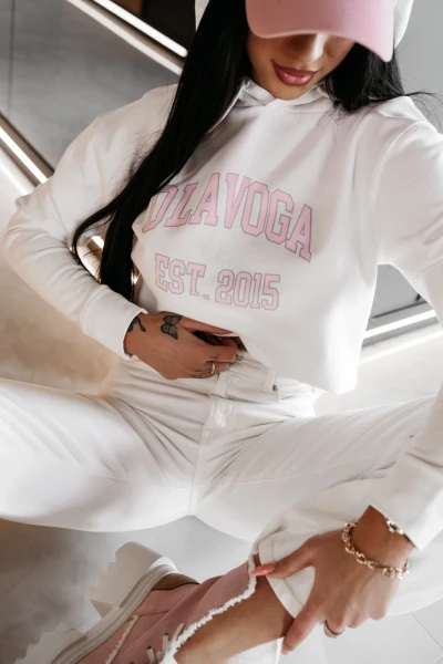 Bluza damska OLAVOGA KIRION 2026 ecru - maWer Fashion