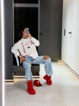 Bluza damska OLAVOGA APARE 2026 szara - maWer Fashion
