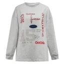 Bluza damska OLAVOGA APARE 2026 szara - maWer Fashion