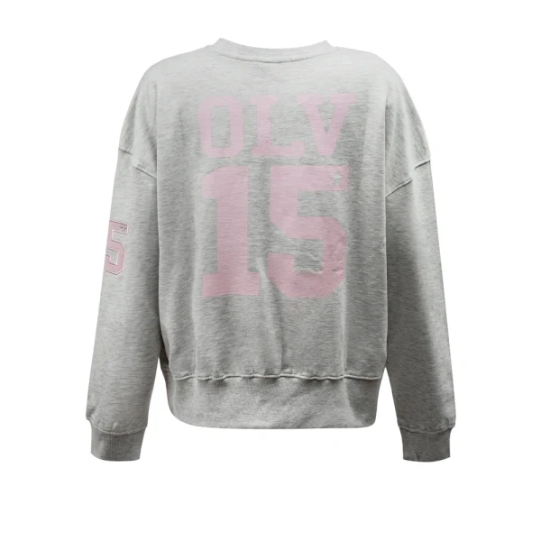 Bluza damska OLAVOGA YALEE 2026 szara - maWer Fashion