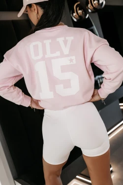 Bluza damska OLAVOGA YALEE 2026 pudrowy róż