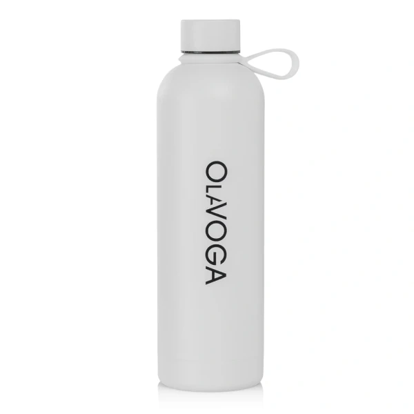Butelka termiczna OLAVOGA BOTTLER 2026 biała - maWer Fashion