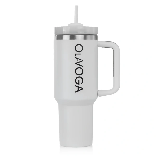 Kubek termiczny OLAVOGA BOTTLIX 2026 biały - maWer Fashion
