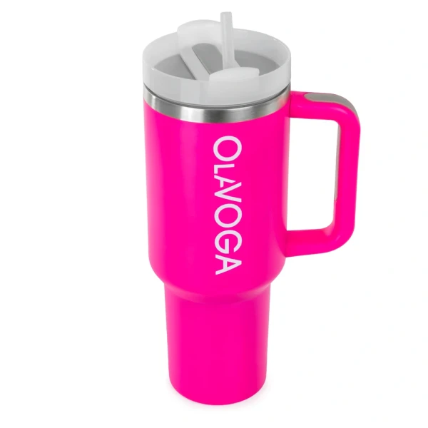 Kubek termiczny OLAVOGA BOTTLIX 2026 fuksja - maWer Fashion