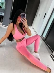 Komplet damski OLAVOGA LARISA 2026 różowy - maWer Fashion