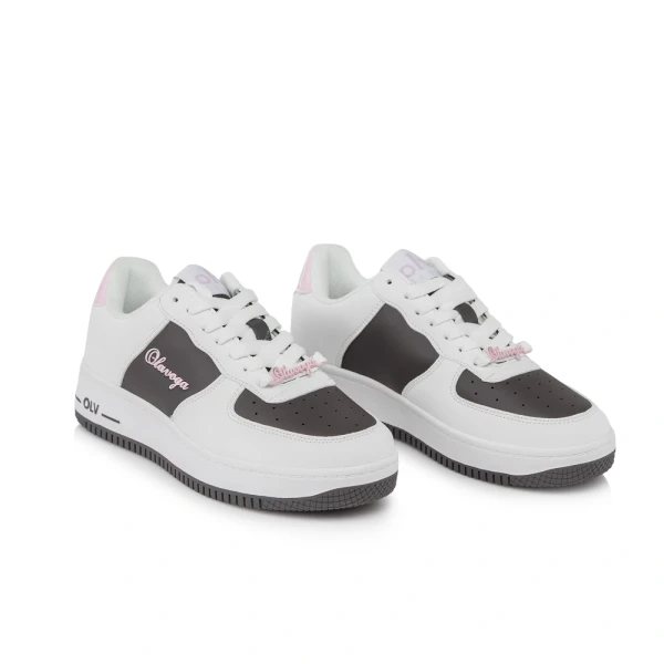 Buty damskie sneakersy OLAVOGA VAXY 2026 białe - maWer Fashion