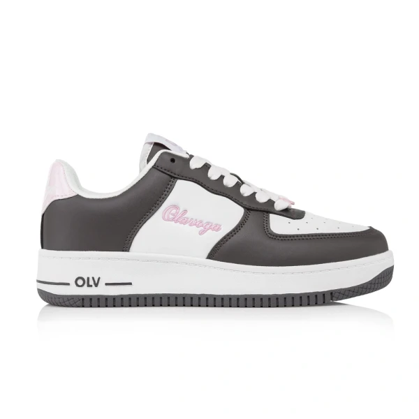 Buty damskie sneakersy OLAVOGA VAXY 2026 brązowe - maWer Fashion