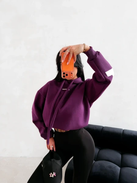 Bluza damska OLAVOGA VINTA 2026  śliwka - mawershop