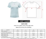 T-shirt damski OLAVOGA BASTU 2026 jasny miętowy - maWer Fashion