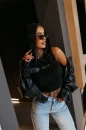 Top damski OLAVOGA STONY TOP 2026 czarny - maWer Fashion