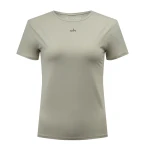 T-shirt damski OLAVOGA BASTU 2026 oliwkowy - maWer Fashion