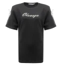 T-shirt damski OLAVOGA AVELYNE 2026 czarny - maWer Fashion