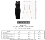 Sukienka OLAVOGA SALEM 2026 łosoś - maWer Fashion