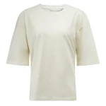 T-shirt damski OLAVOGA ENORAI 2026 ecru - maWer Fashion