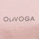 T-shirt damski OLAVOGA ENORAI 2026 róż - maWer Fashion