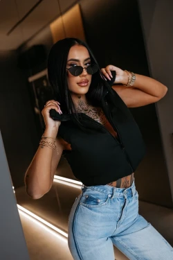 Kamizelka damska OLAVOGA AMITY 2026 czarna