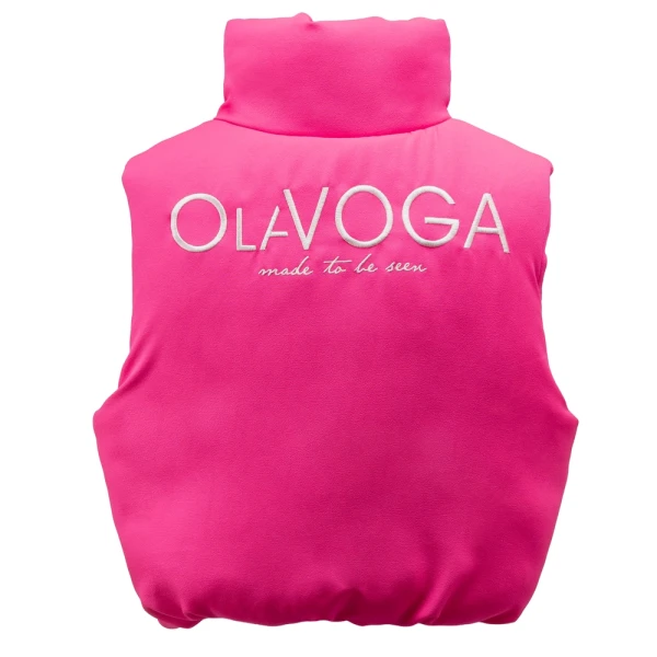 Kamizelka damska OLAVOGA AMITY 2026 amarant - maWer Fashion