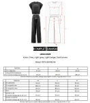Komplet damski OLAVOGA LENCI 2026 jasny szary - maWer Fashion