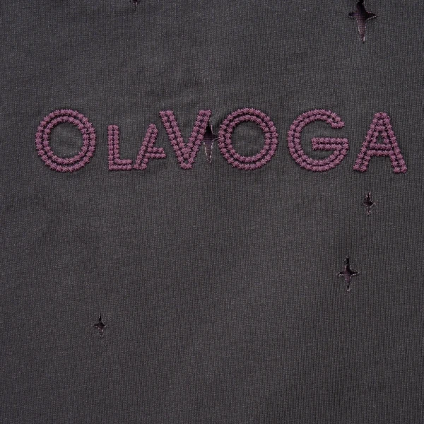 T-shirt damski OLAVOGA FIOVIIST 2026 szary - maWer Fashion