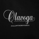 T-shirt męski OLAVOGA BREEZER 2026 czarny - maWer Fashion