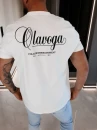 T-shirt męski OLAVOGA BREEZER 2026 ecru - maWer Fashion