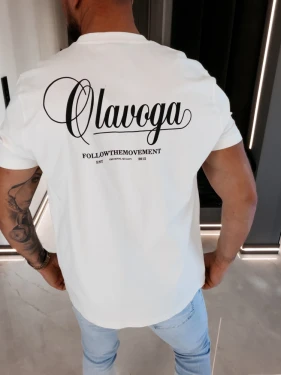 T-shirt męski OLAVOGA BREEZER 2026 ecru